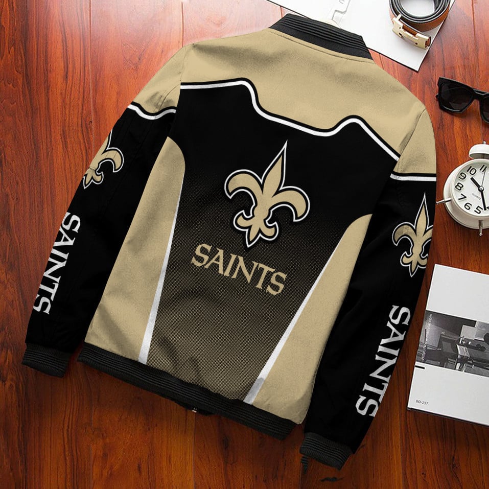 New Orleans Saints Bomber Jacket BG142