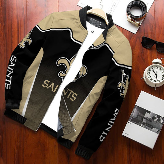 New Orleans Saints Bomber Jacket BG142