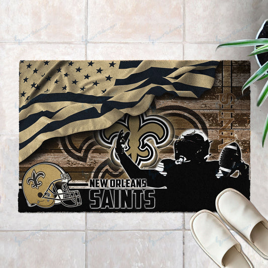New Orleans Saints Doormat BG51