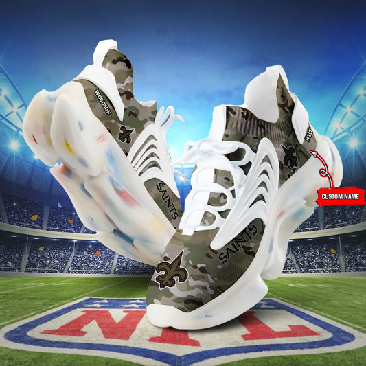 New Orleans Saints F68 Sport Camo Shoes S11