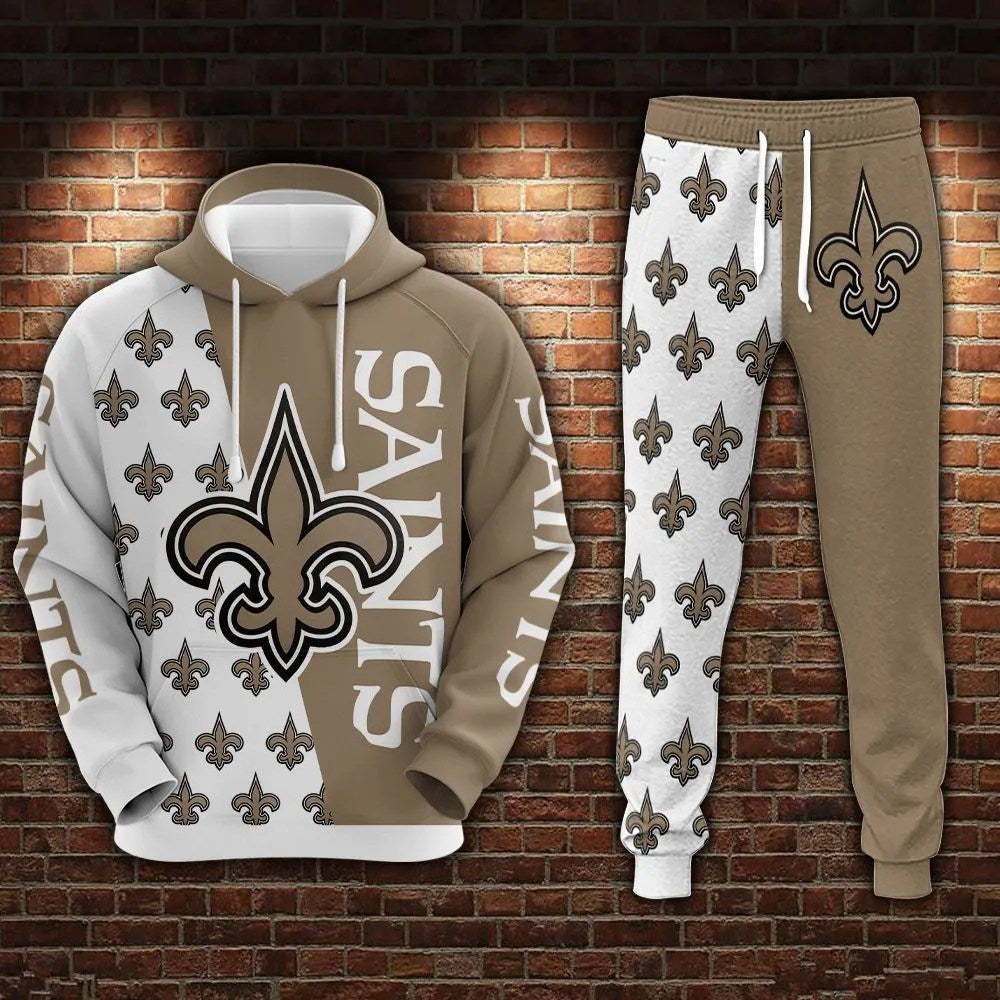 New Orleans Saints Joggers/ Hoodie 547