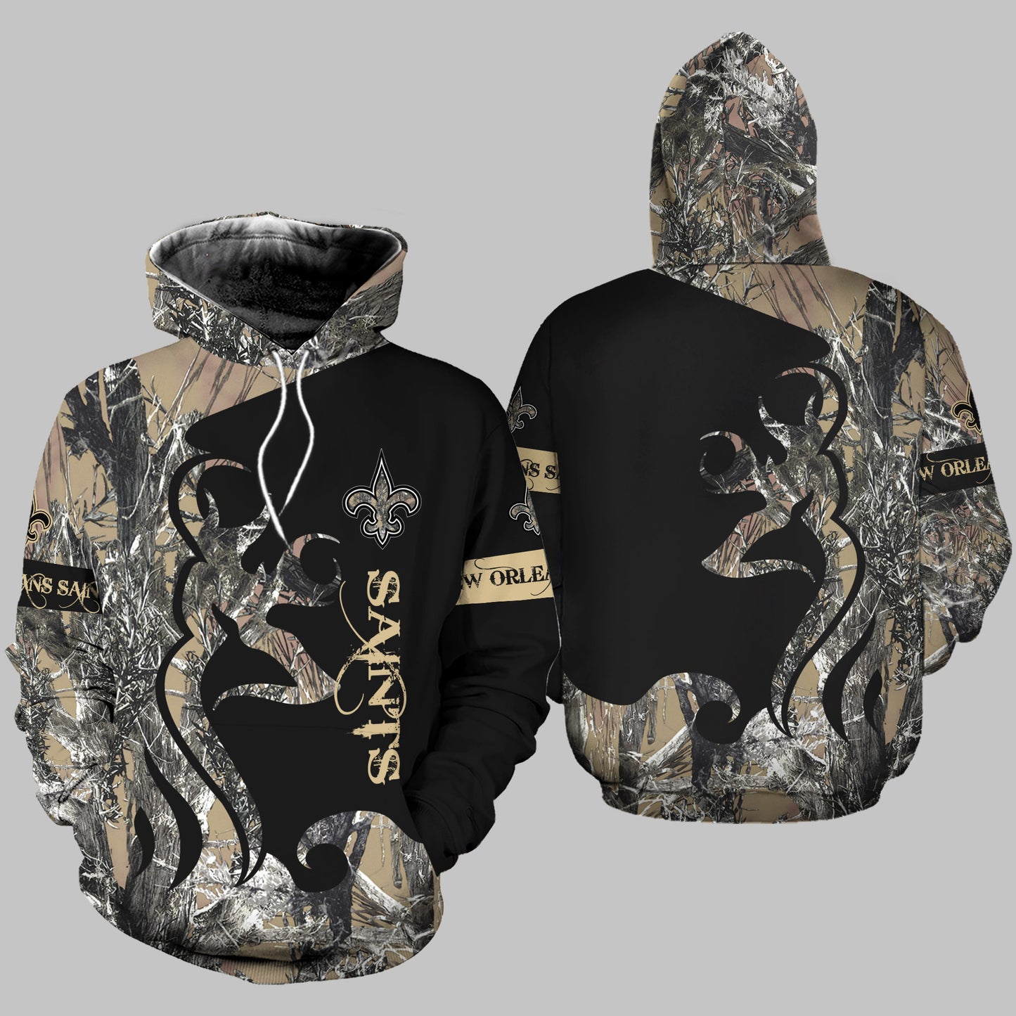 New Orleans Saints Leggings And Hoodie BG51