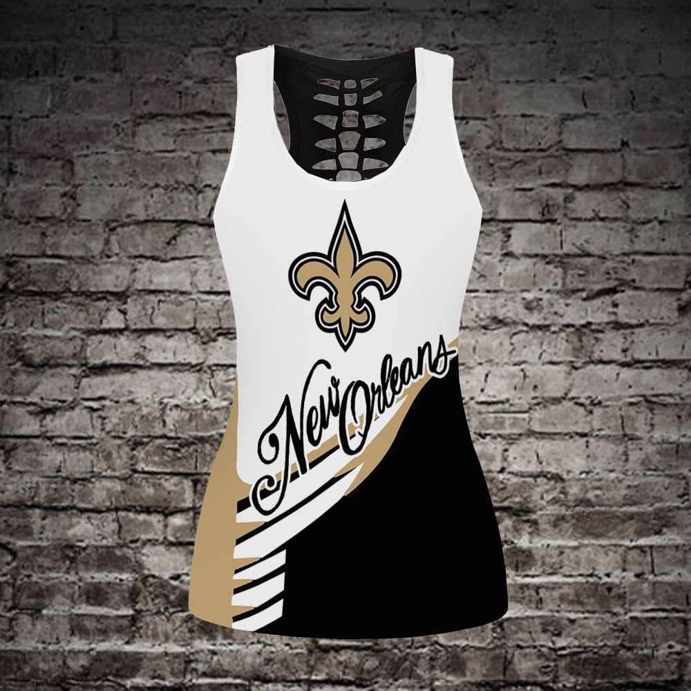 New Orleans Saints Leggings/ Tank Top Limited 023