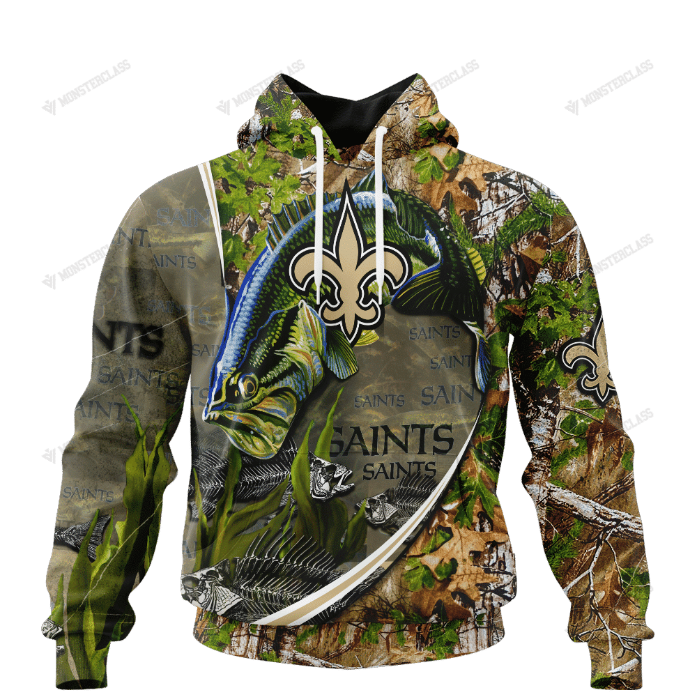 New Orleans Saints Limited Edition All Over Print Hoodie Sweatshirt Zip Hoodie T shirt Unisex 931