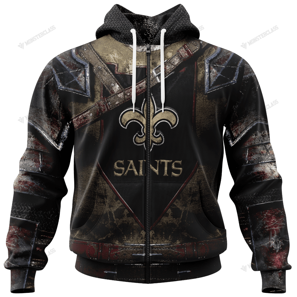 New Orleans Saints Limited Edition All Over Print Hoodie Sweatshirt Zip Hoodie T shirt Unisex 954