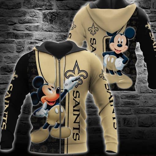 New Orleans Saints Mickey All Over Printed 119