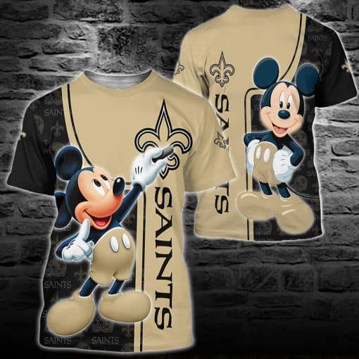 New Orleans Saints Mickey All Over Printed 119
