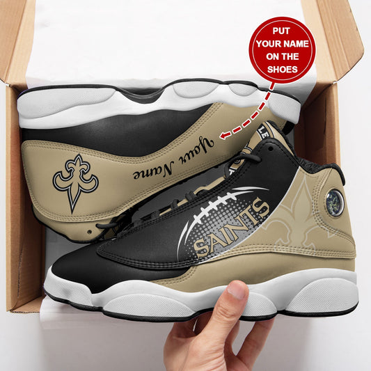 New Orleans Saints Personalized Air JD13 Sneakers 304
