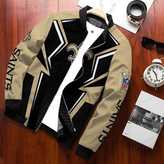 New Orleans Saints Personalized Bomber Jacket BG480
