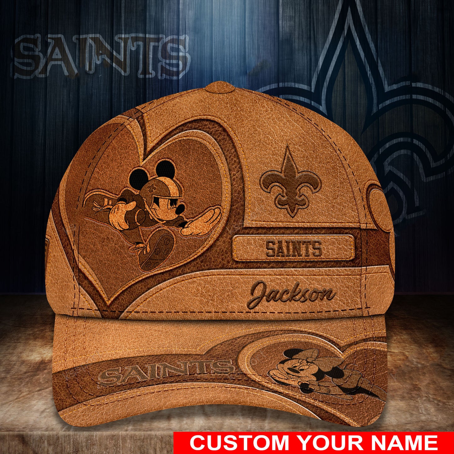 New Orleans Saints Personalized Classic Cap BB503