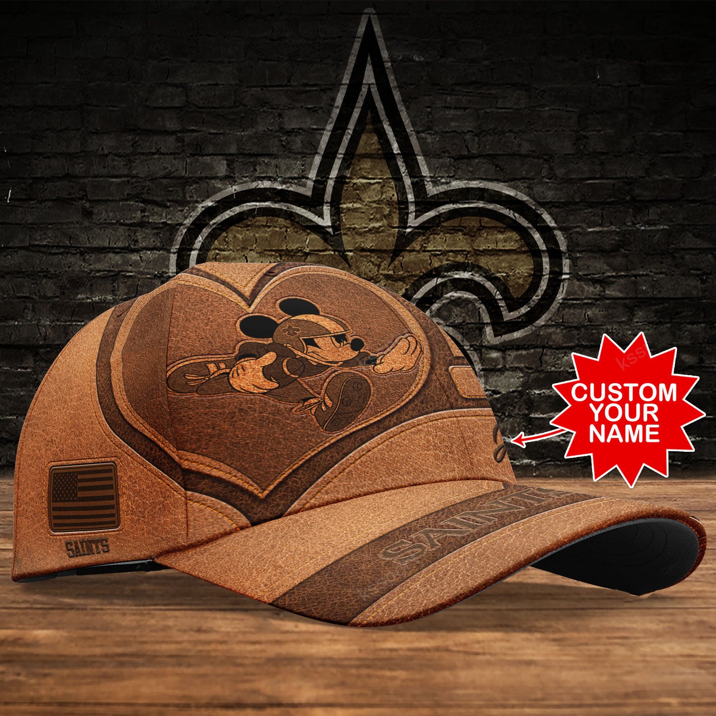 New Orleans Saints Personalized Classic Cap BB503
