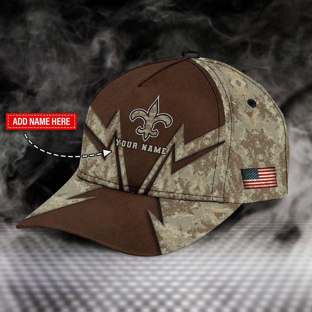 New Orleans Saints Personalized Classic Cap BG904