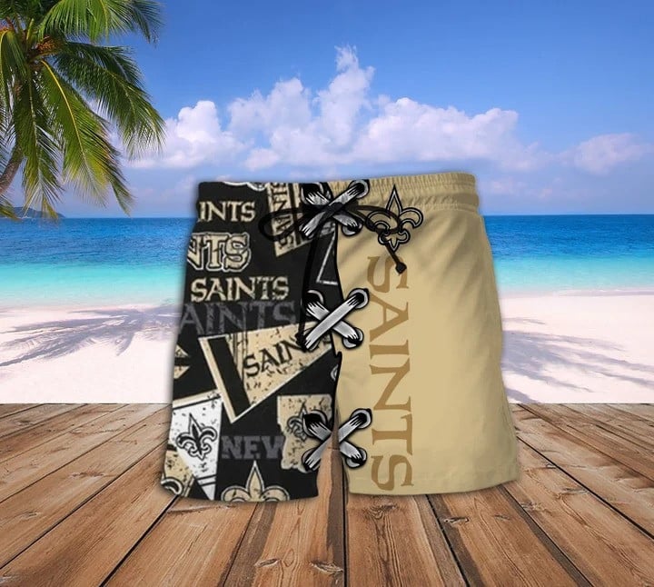New Orleans Saints Personalized Hawaii Shirt & Shorts BG191