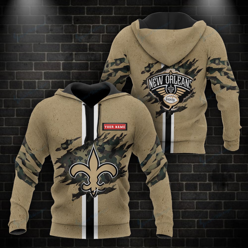 New Orleans Saints Personalized Hoodie BG793