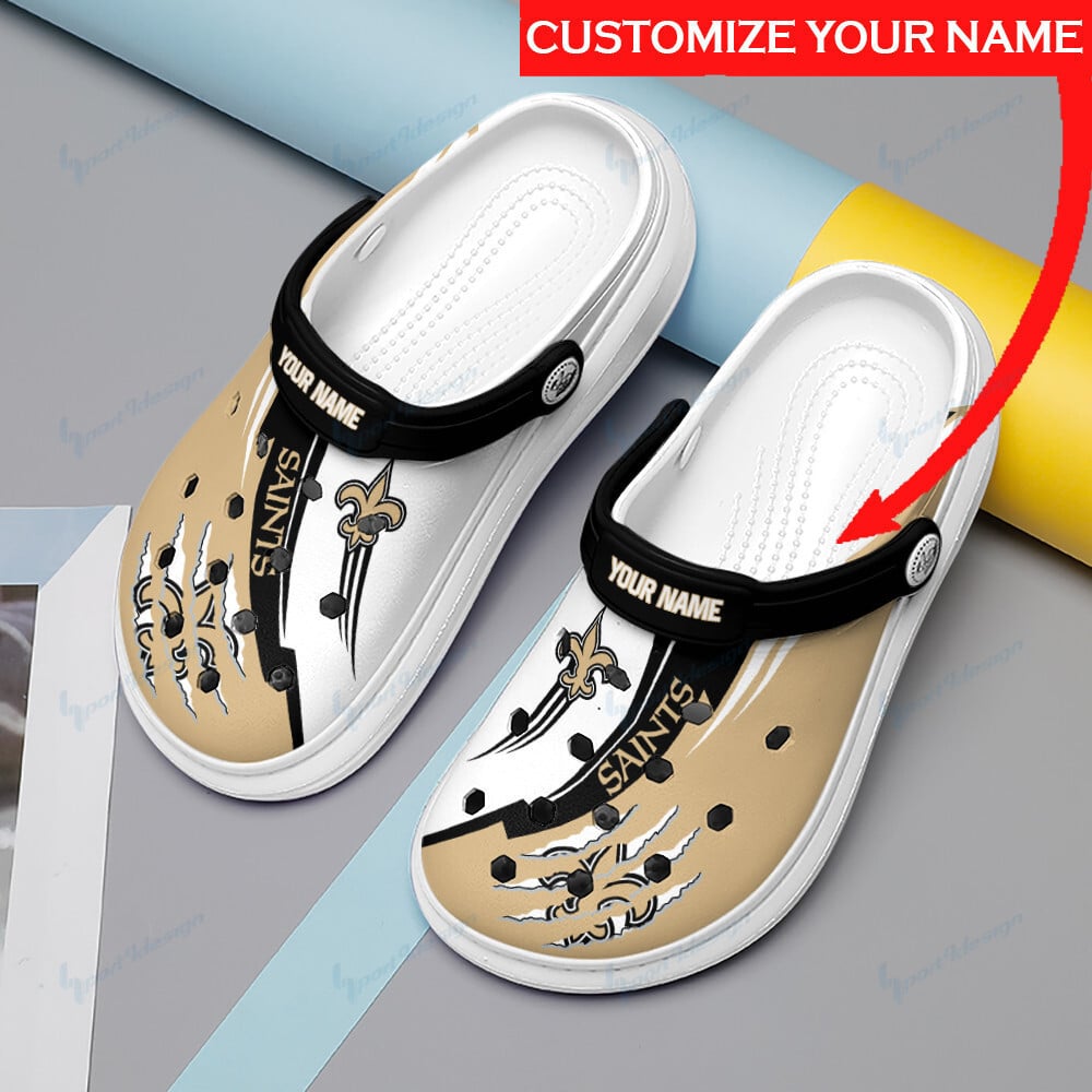 New Orleans Saints Personalized Limited Clog BG48