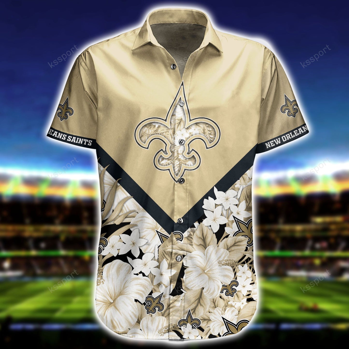 New Orleans Saints Personalized Shirt and Shorts BG290