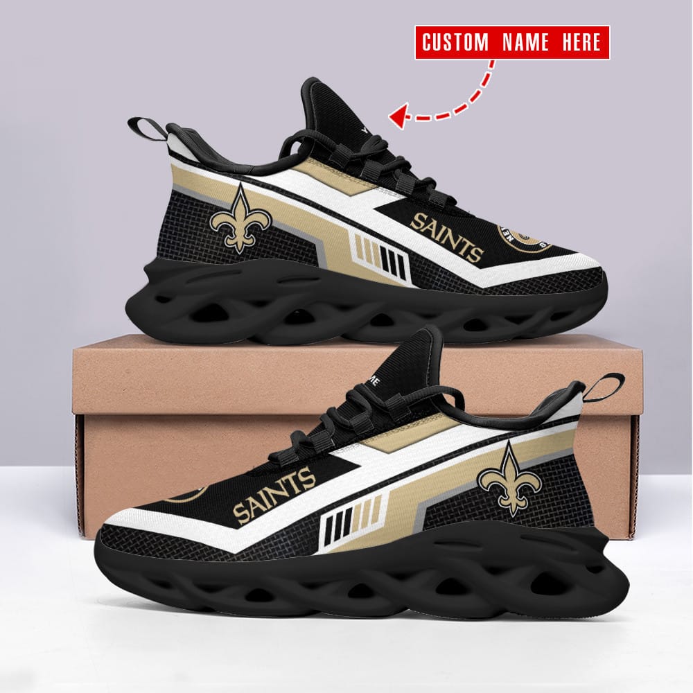 New Orleans Saints Personalized Yezy Running Sneakers BB145