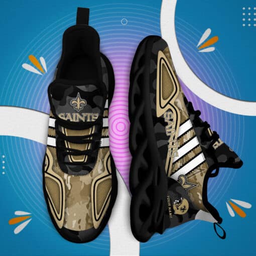New Orleans Saints Personalized Yezy Running Sneakers BB251
