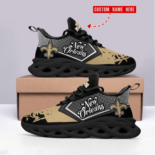 New Orleans Saints Personalized Yezy Running Sneakers BB388