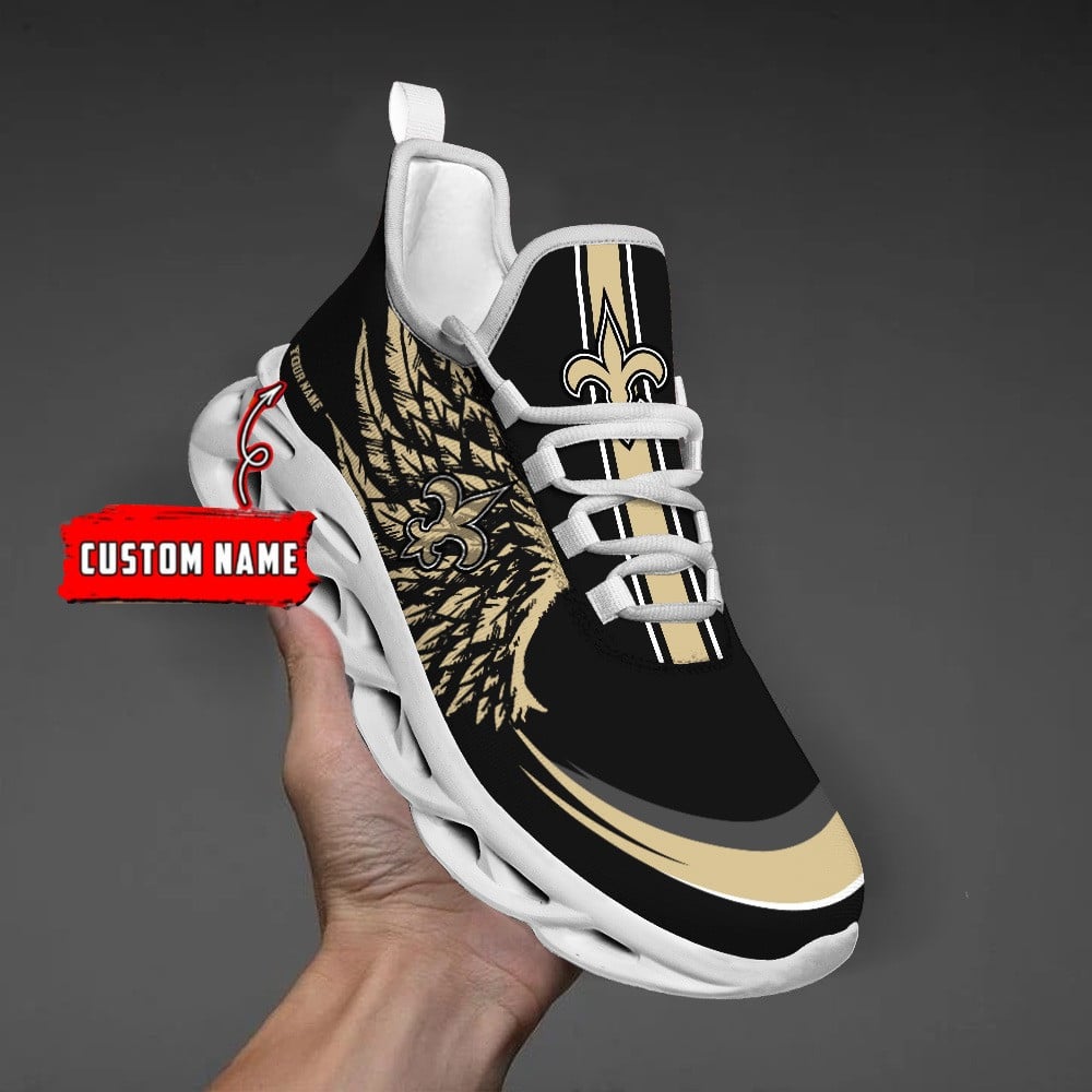 New Orleans Saints Personalized Yezy Running Sneakers BB673