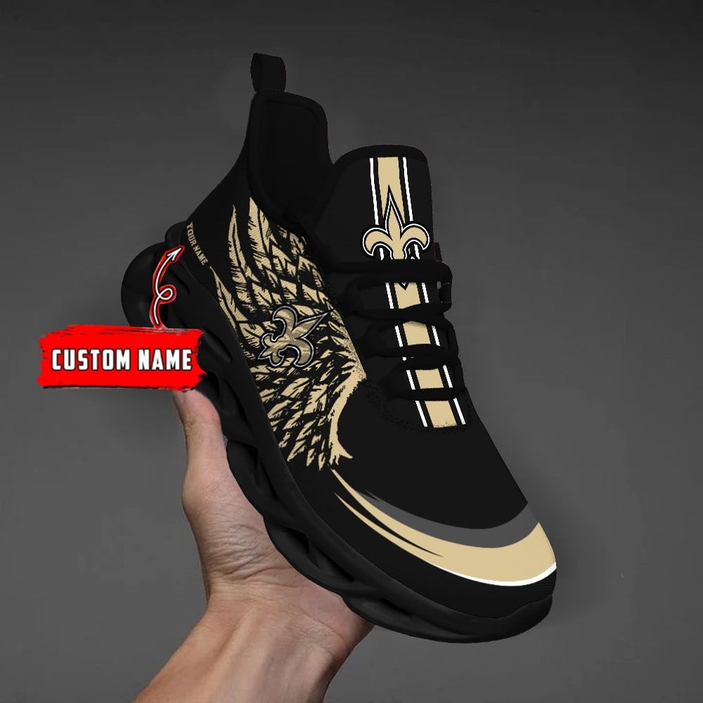 New Orleans Saints Personalized Yezy Running Sneakers BB673