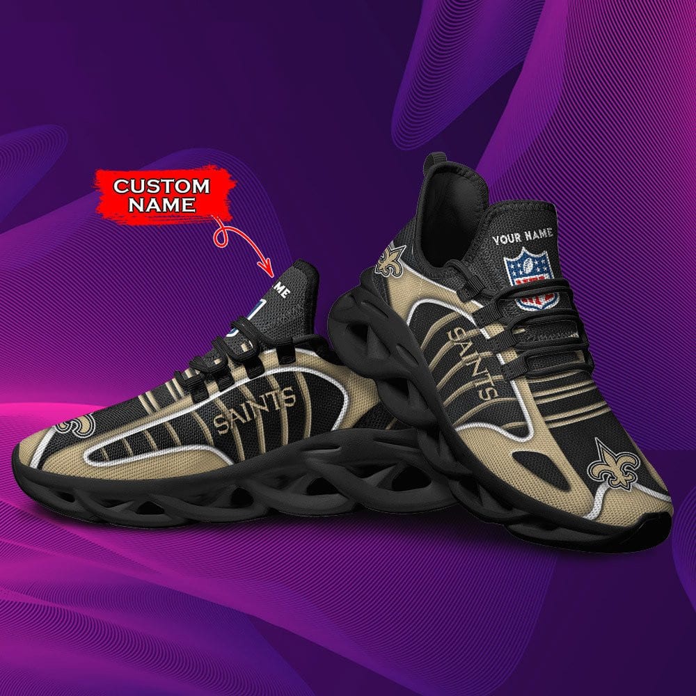 New Orleans Saints Personalized Yezy Running Sneakers BG133
