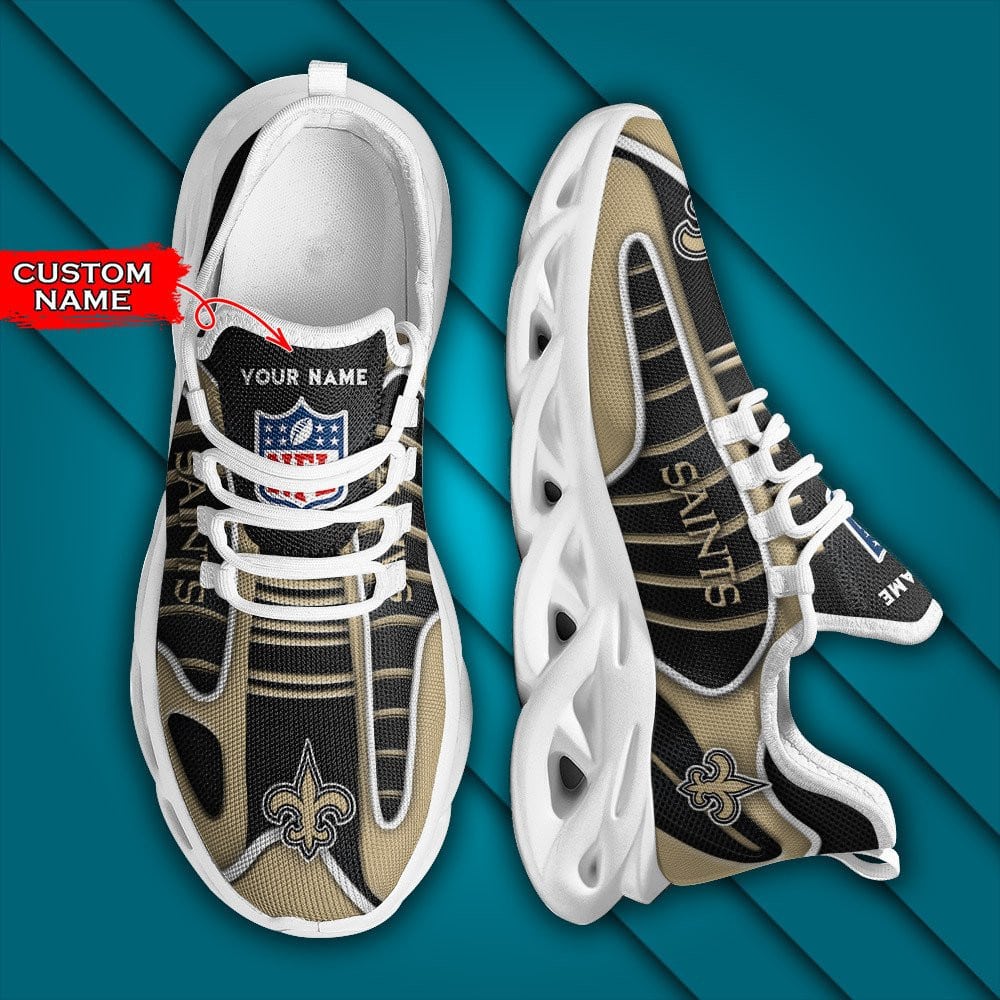 New Orleans Saints Personalized Yezy Running Sneakers BG133