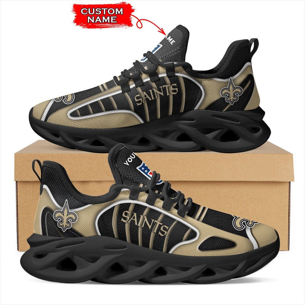 New Orleans Saints Personalized Yezy Running Sneakers BG133