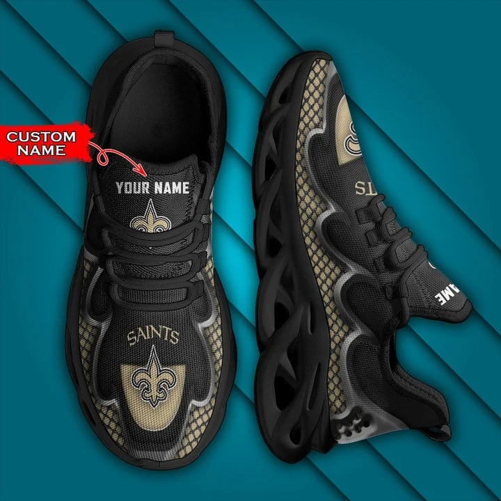 New Orleans Saints Personalized Yezy Running Sneakers BG398