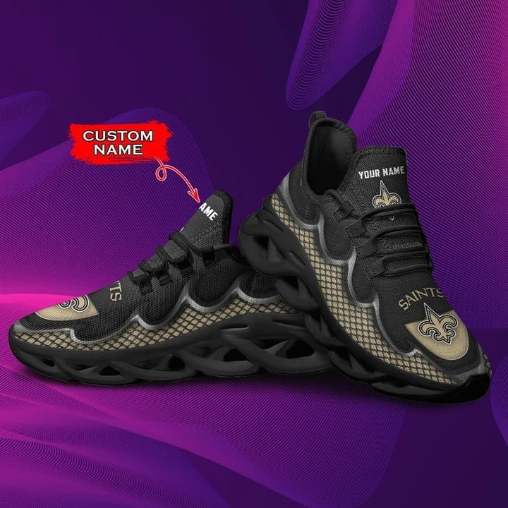 New Orleans Saints Personalized Yezy Running Sneakers BG398