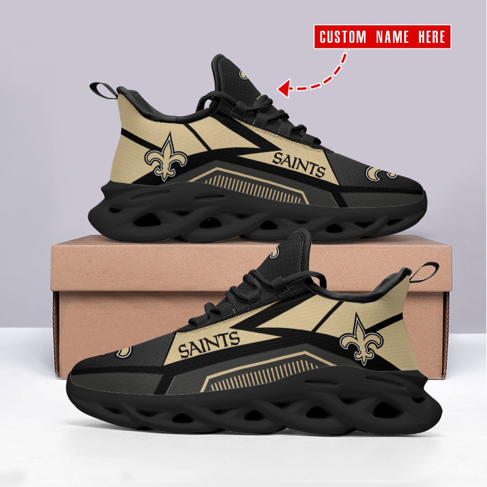 New Orleans Saints Personalized Yezy Running Sneakers BG508