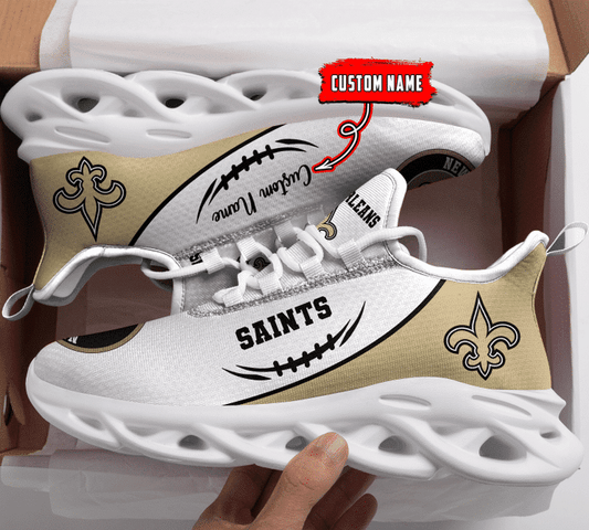 New Orleans Saints Personalized Yezy Running Sneakers BG65