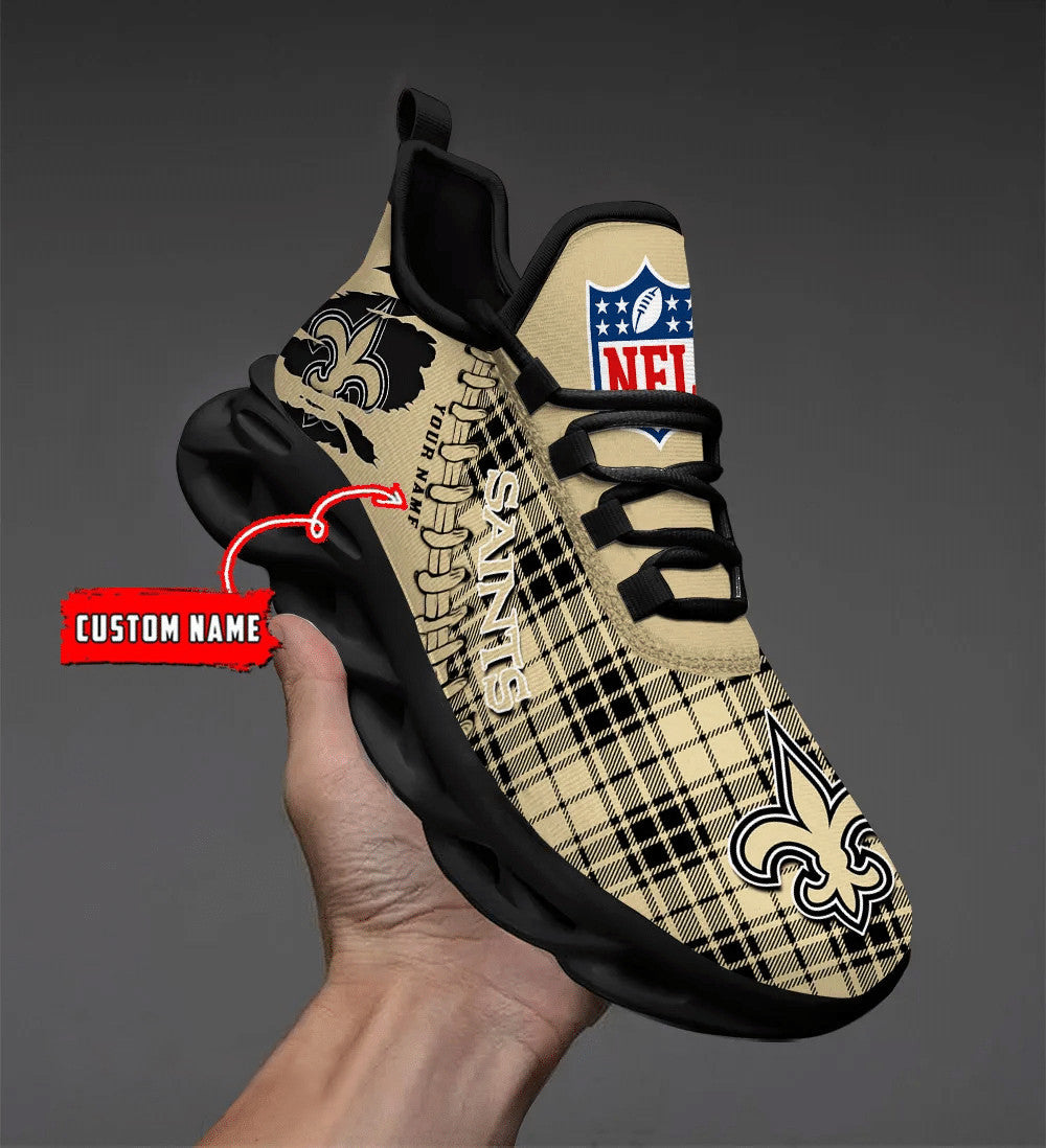 New Orleans Saints Personalized Yezy Running Sneakers SPD297