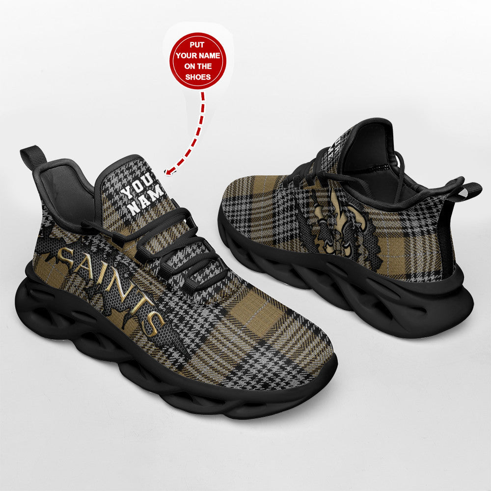 New Orleans Saints Personalized Yezy Running Sneakers SPD318