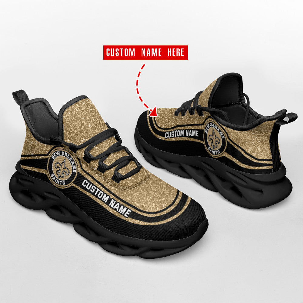 New Orleans Saints Personalized Yezy Running Sneakers SPD366
