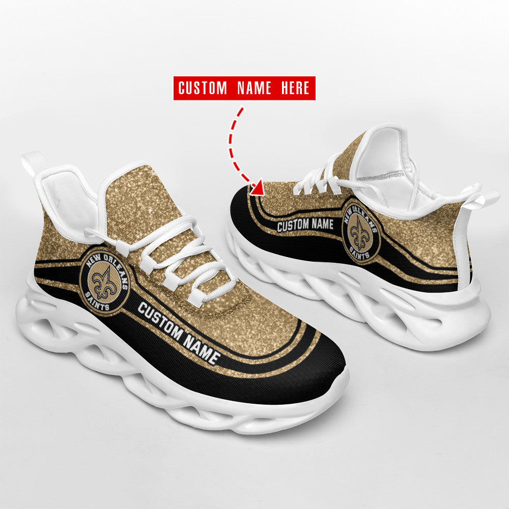 New Orleans Saints Personalized Yezy Running Sneakers SPD366