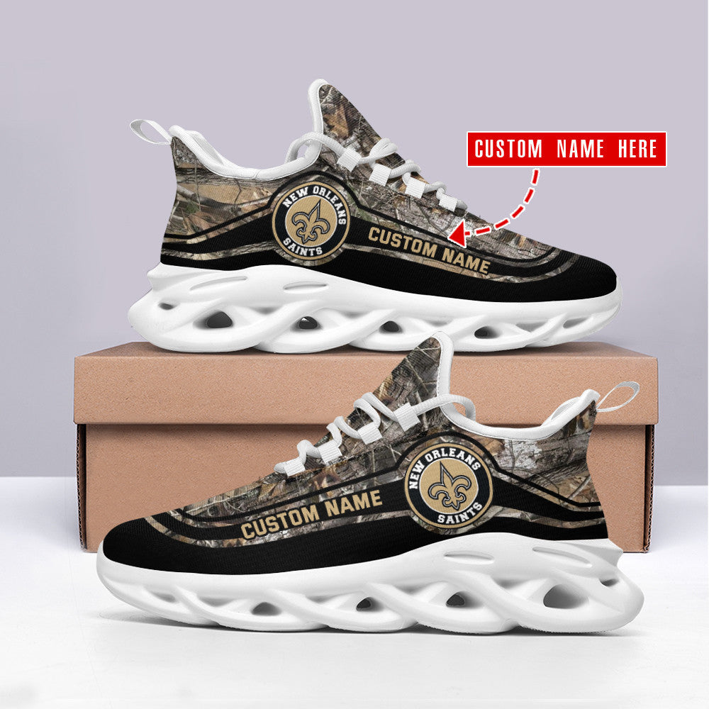 New Orleans Saints Personalized Yezy Running Sneakers SPD389