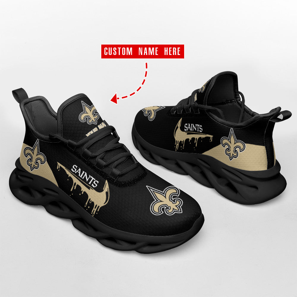 New Orleans Saints Personalized Yezy Running Sneakers SPD414