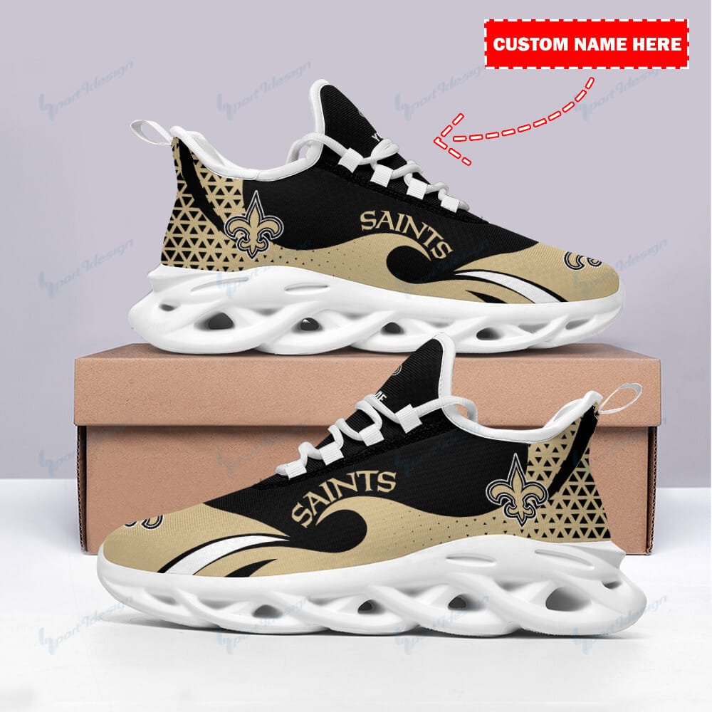 New Orleans Saints Personalized Yezy Running Sneakers SPD44