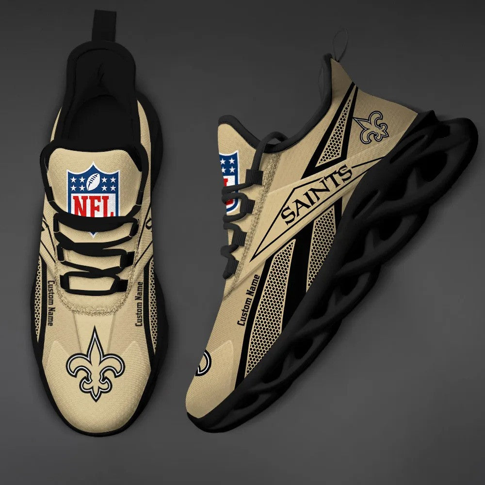New Orleans Saints Personalized Yezy Running Sneakers SPD535