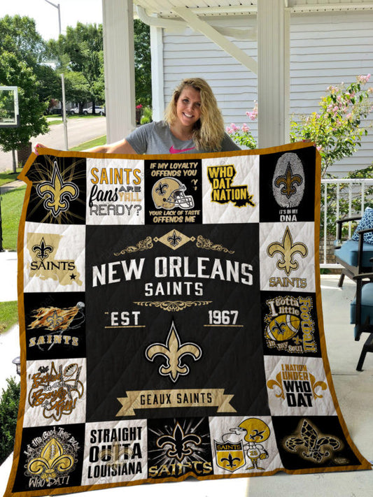 New Orleans Saints Premium Quilt BG107