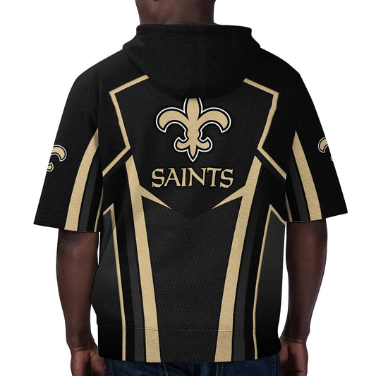 New Orleans Saints Short Sleeve Hoodie BG58