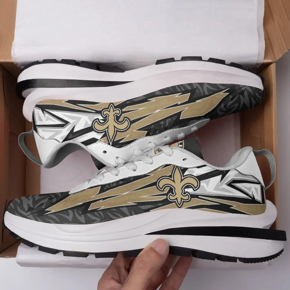 New Orleans Saints Sport Running HF Sneakers 50