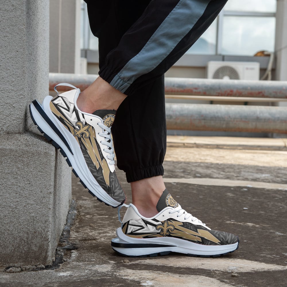 New Orleans Saints Sport Running HF Sneakers 50