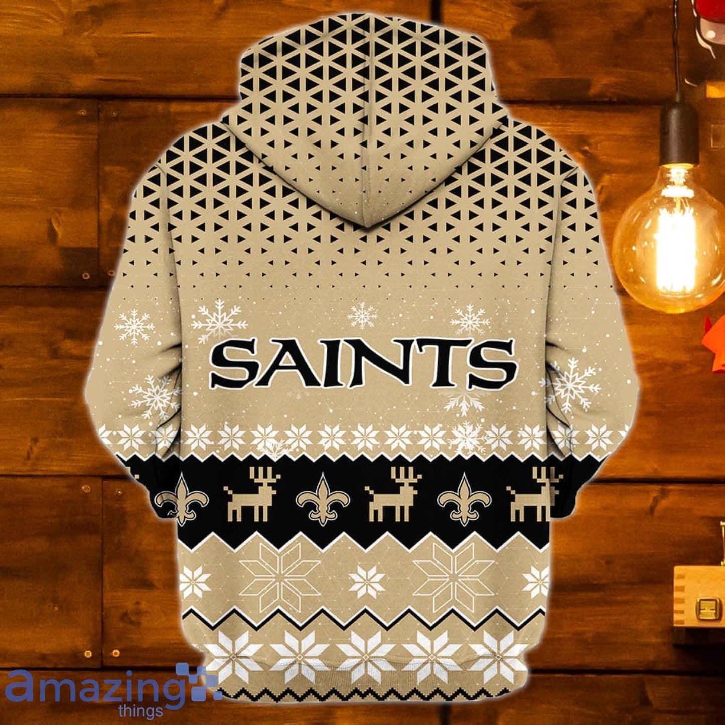 New Orleans Saints Christmas Hoodie BBHD872