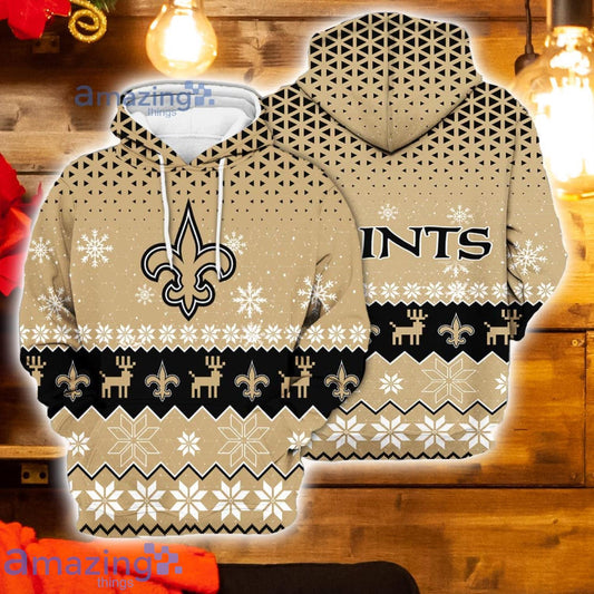 New Orleans Saints Christmas Hoodie BBHD872