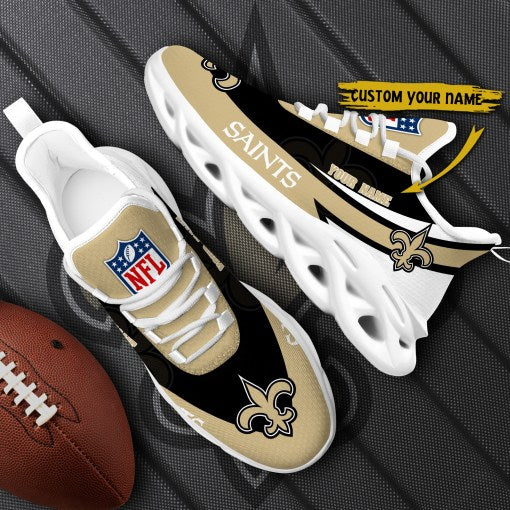 New Orleans Saints Personalized Yezy Running Sneakers SPDMS806