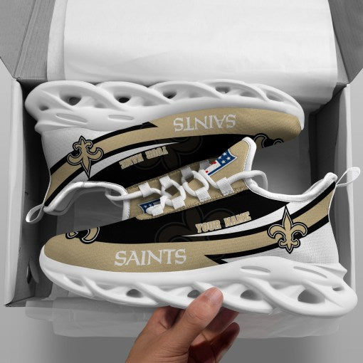 New Orleans Saints Personalized Yezy Running Sneakers SPDMS806
