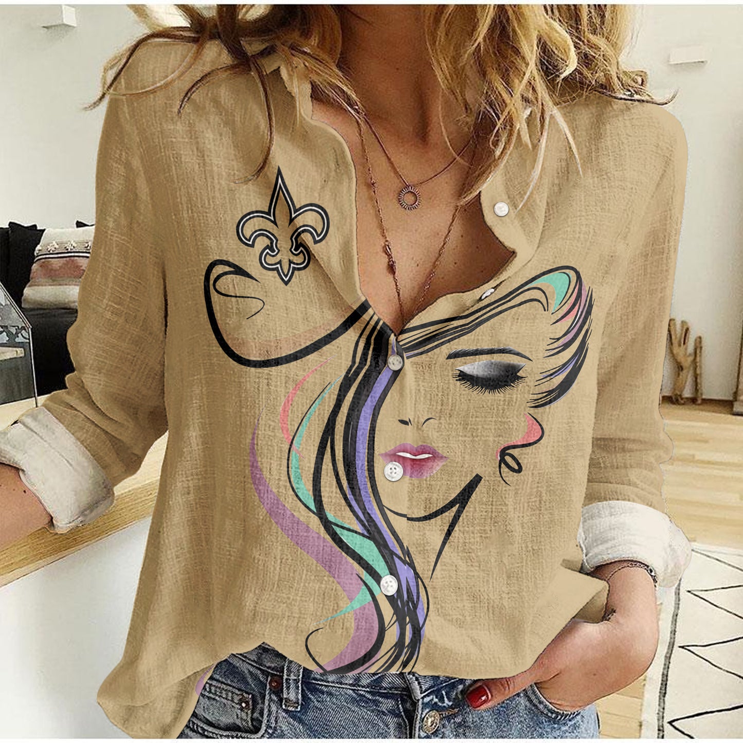 New Orleans Saints Woman Shirt BG48