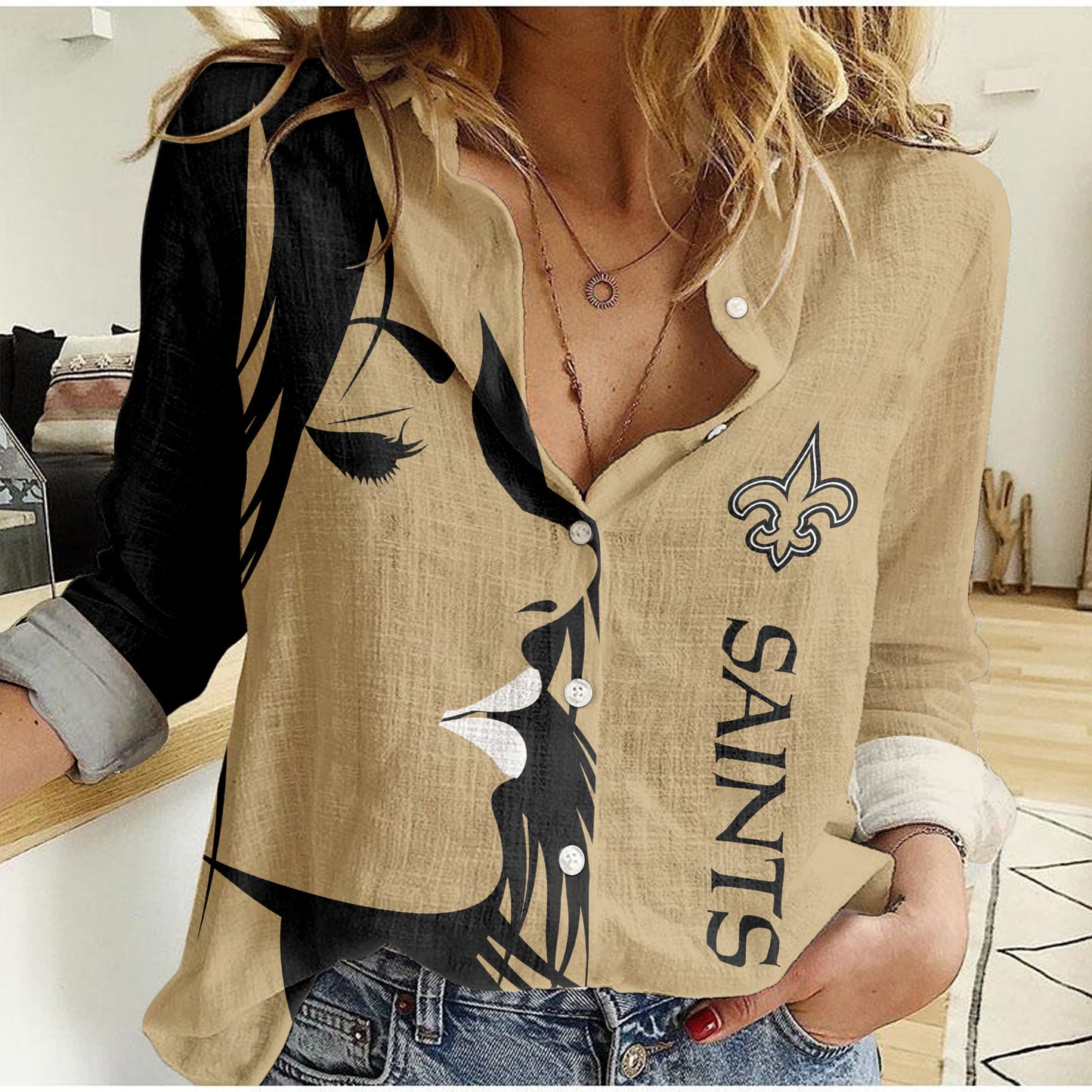 New Orleans Saints Woman Shirt BG79